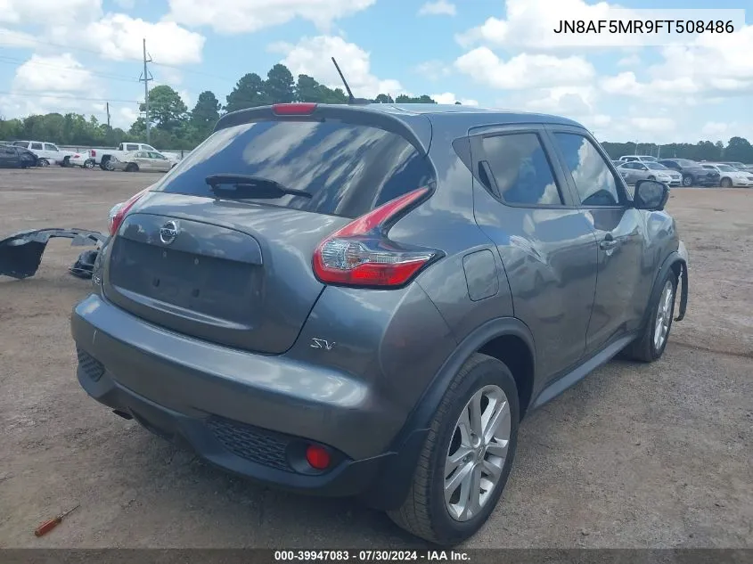 JN8AF5MR9FT508486 2015 Nissan Juke Sv