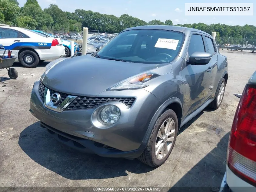 JN8AF5MV8FT551357 2015 Nissan Juke S