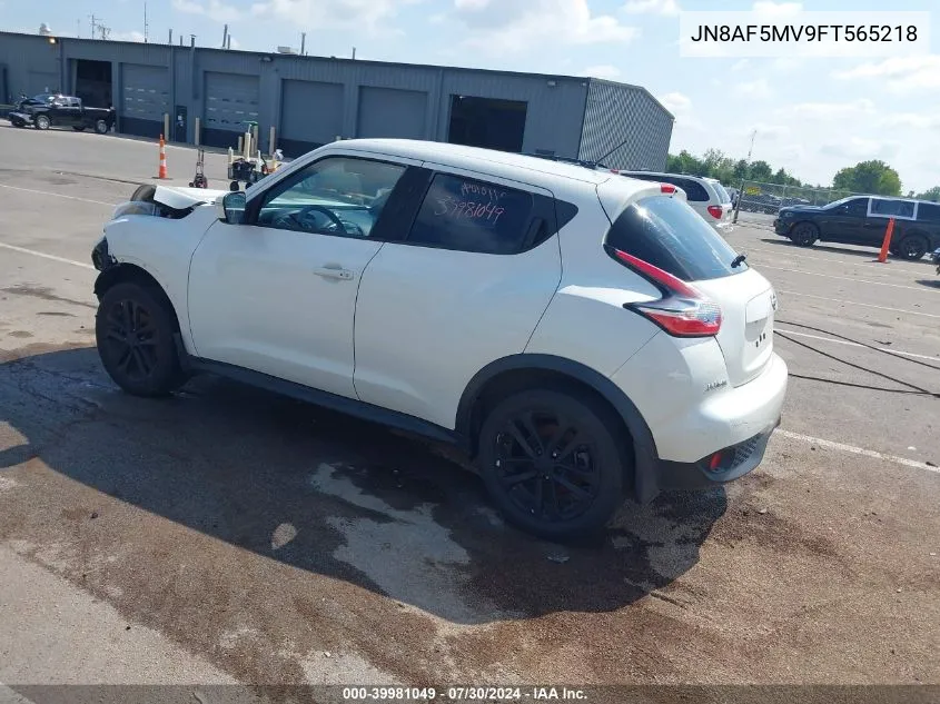 JN8AF5MV9FT565218 2015 Nissan Juke S