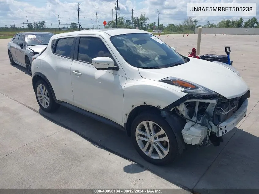 JN8AF5MR8FT505238 2015 Nissan Juke Sv