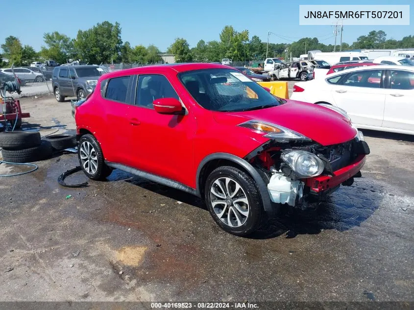 JN8AF5MR6FT507201 2015 Nissan Juke Sv