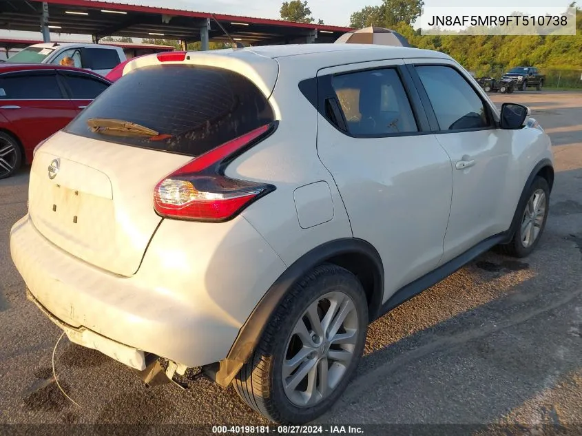 JN8AF5MR9FT510738 2015 Nissan Juke S