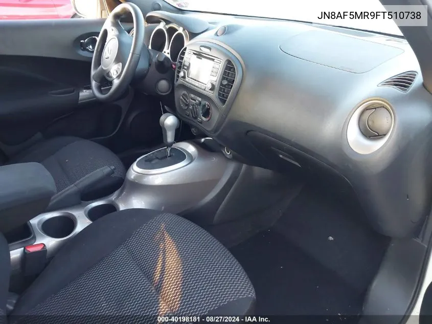 JN8AF5MR9FT510738 2015 Nissan Juke S