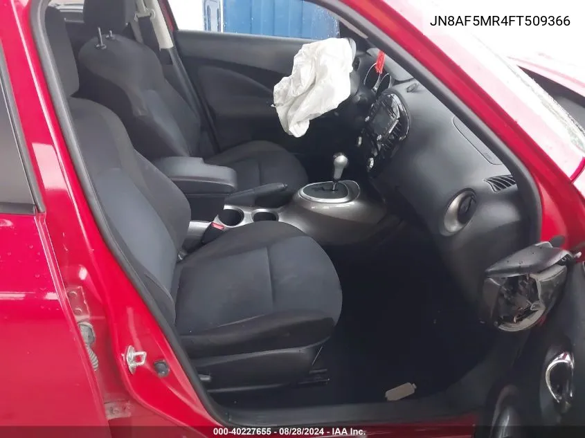 JN8AF5MR4FT509366 2015 Nissan Juke Sv