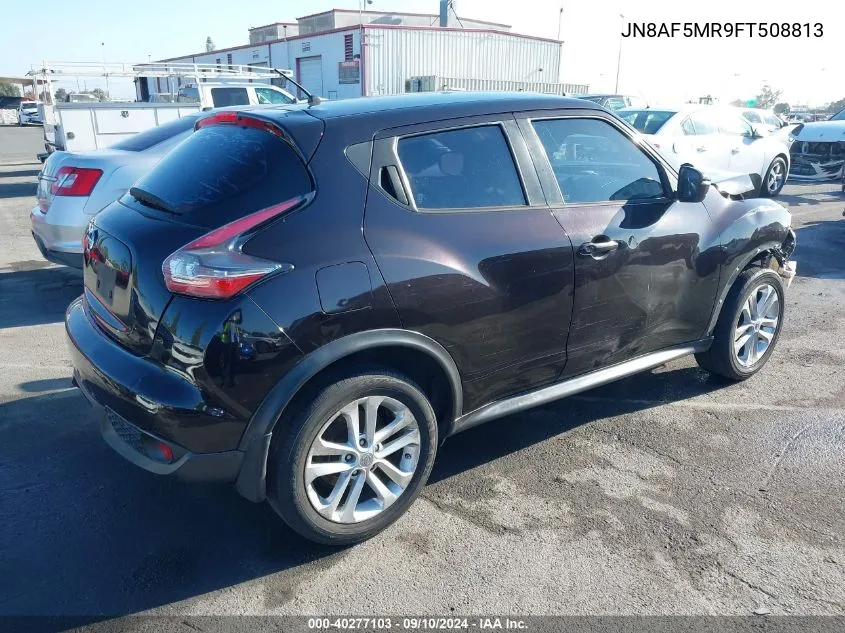 2015 Nissan Juke S VIN: JN8AF5MR9FT508813 Lot: 40277103