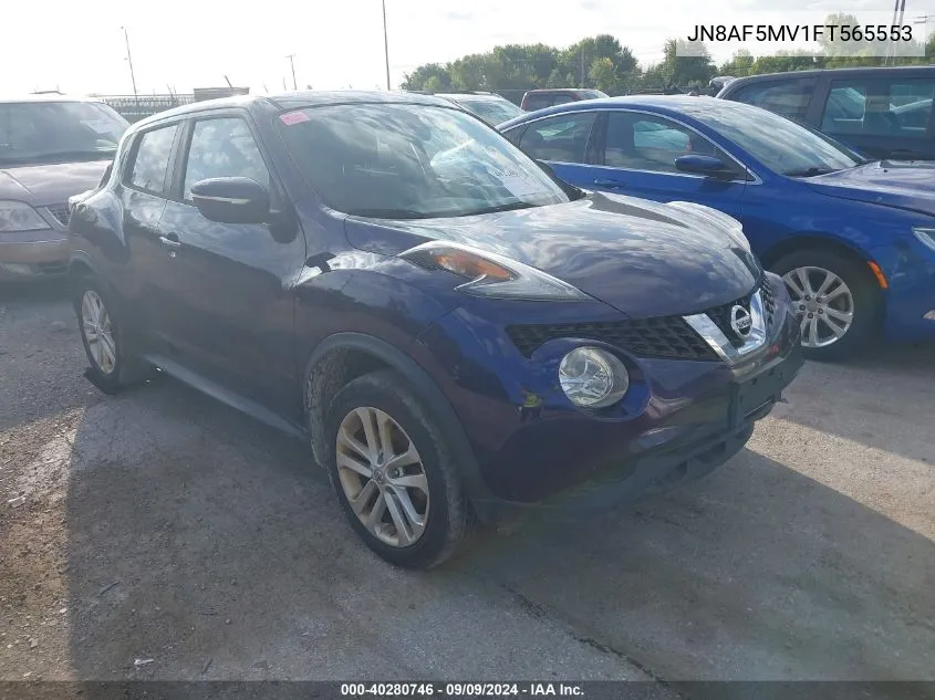 2015 Nissan Juke Sv VIN: JN8AF5MV1FT565553 Lot: 40280746