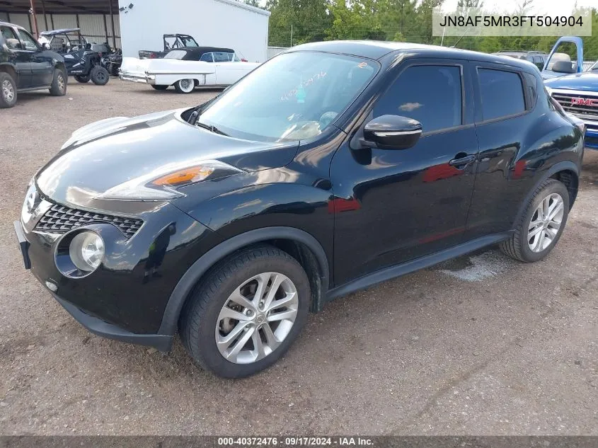 JN8AF5MR3FT504904 2015 Nissan Juke S