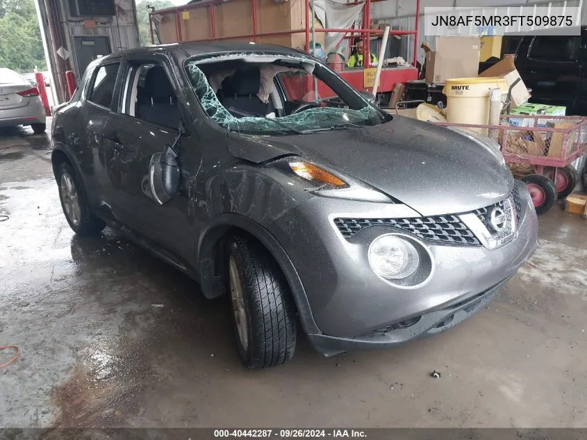 2015 Nissan Juke Sv VIN: JN8AF5MR3FT509875 Lot: 40442287