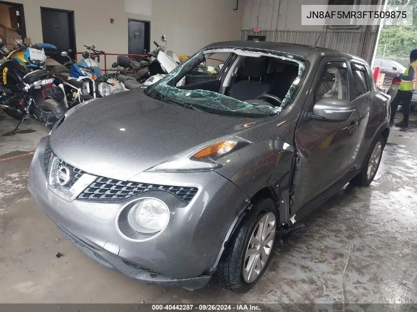 2015 Nissan Juke Sv VIN: JN8AF5MR3FT509875 Lot: 40442287