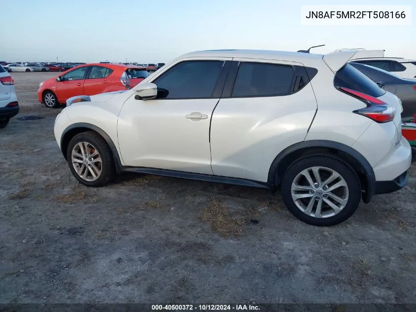 2015 Nissan Juke Sv VIN: JN8AF5MR2FT508166 Lot: 40500372