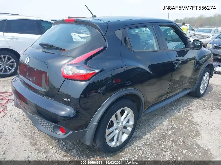 JN8AF5MV7FT556274 2015 Nissan Juke S