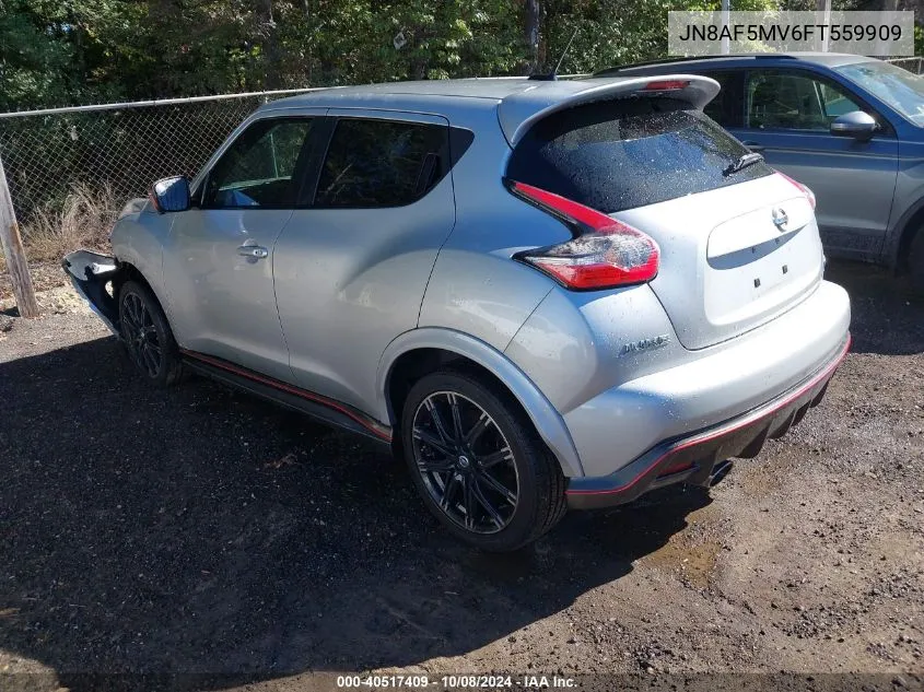 2015 Nissan Juke Nismo VIN: JN8AF5MV6FT559909 Lot: 40517409