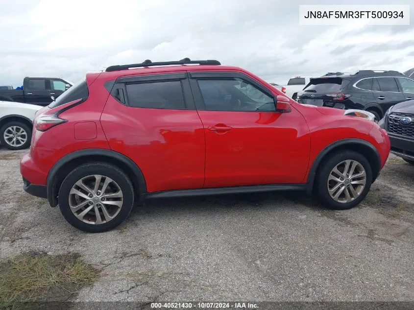 JN8AF5MR3FT500934 2015 Nissan Juke Sl