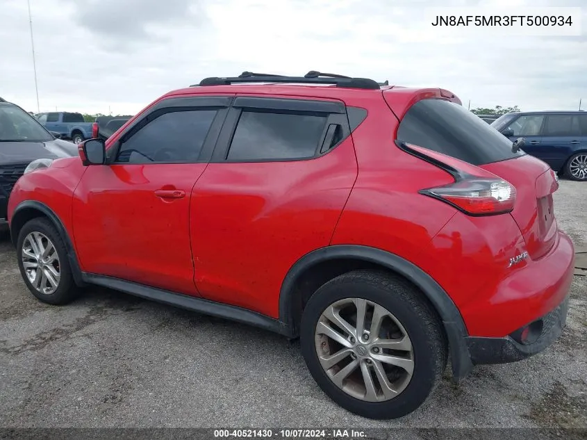 JN8AF5MR3FT500934 2015 Nissan Juke Sl