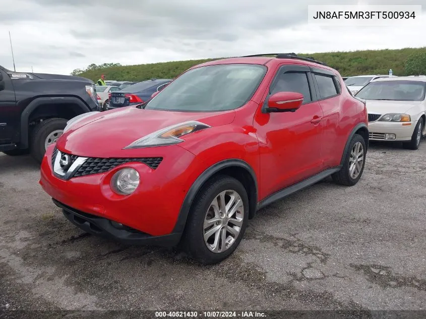 JN8AF5MR3FT500934 2015 Nissan Juke Sl