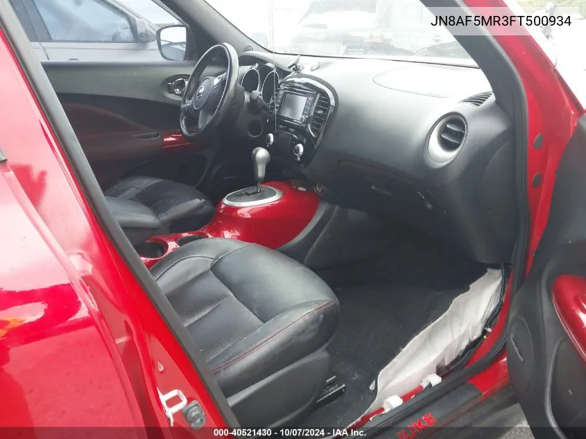 JN8AF5MR3FT500934 2015 Nissan Juke Sl