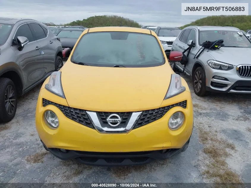 2015 Nissan Juke Sl VIN: JN8AF5MR9FT506883 Lot: 40528890