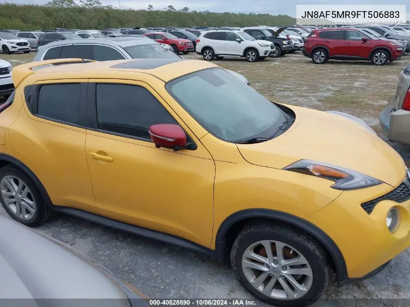 2015 Nissan Juke Sl VIN: JN8AF5MR9FT506883 Lot: 40528890