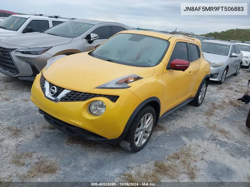 2015 Nissan Juke Sl VIN: JN8AF5MR9FT506883 Lot: 40528890