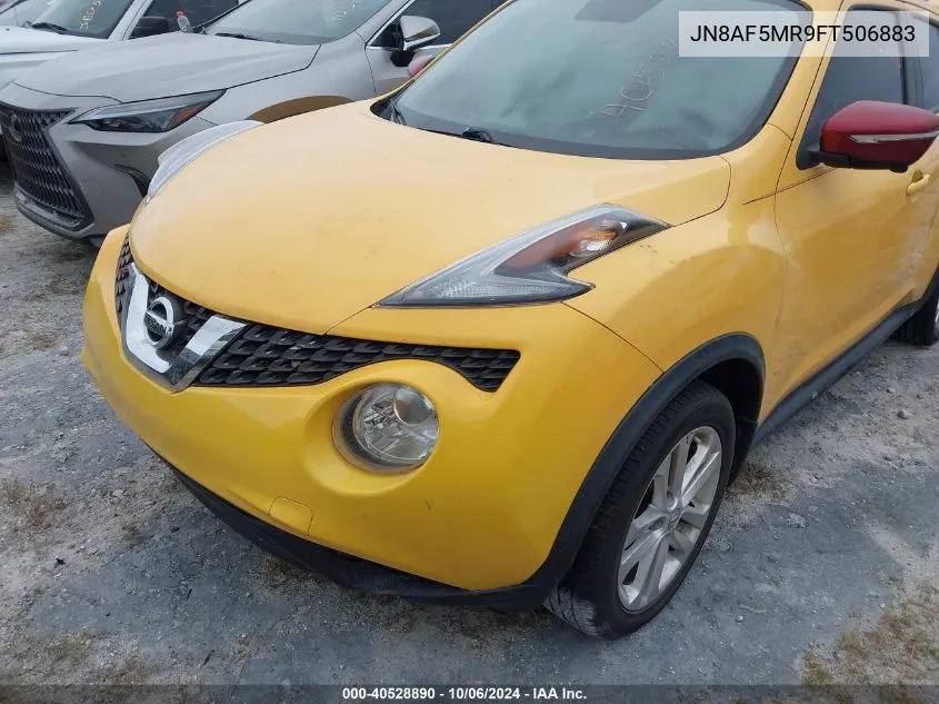 2015 Nissan Juke Sl VIN: JN8AF5MR9FT506883 Lot: 40528890