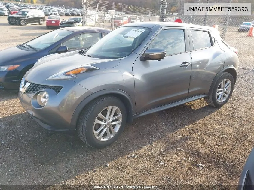 2015 Nissan Juke Sv VIN: JN8AF5MV8FT559393 Lot: 40717679