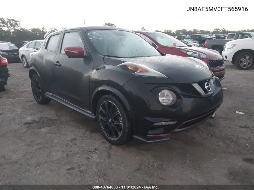 JN8AF5MV0FT565916 2015 Nissan Juke Nismo