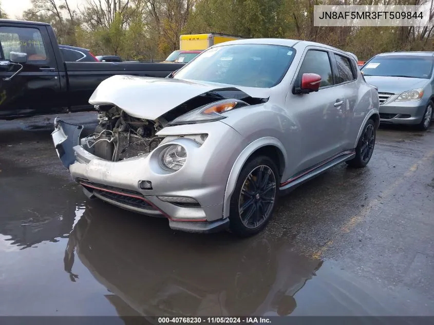 2015 Nissan Juke Nismo VIN: JN8AF5MR3FT509844 Lot: 40768230