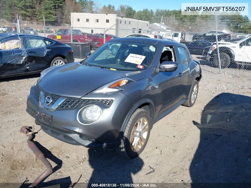 2015 Nissan Juke S VIN: JN8AF5MV3FT556207 Lot: 40818138