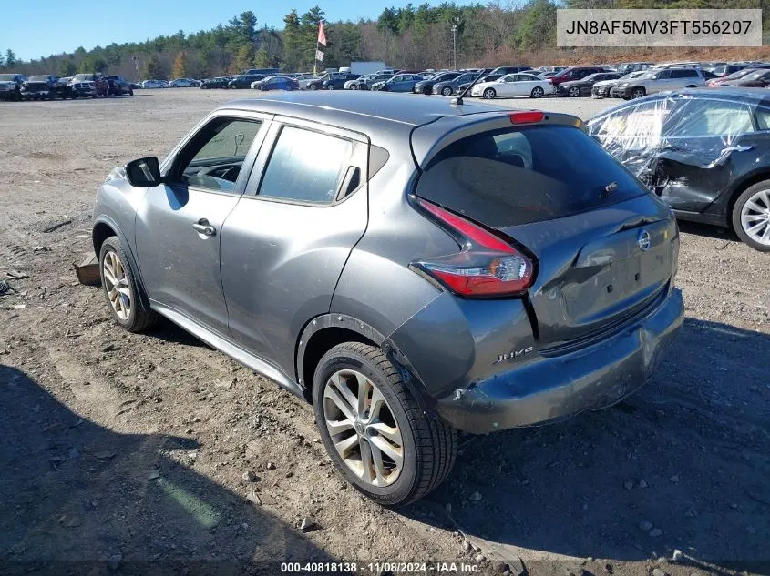 2015 Nissan Juke S VIN: JN8AF5MV3FT556207 Lot: 40818138