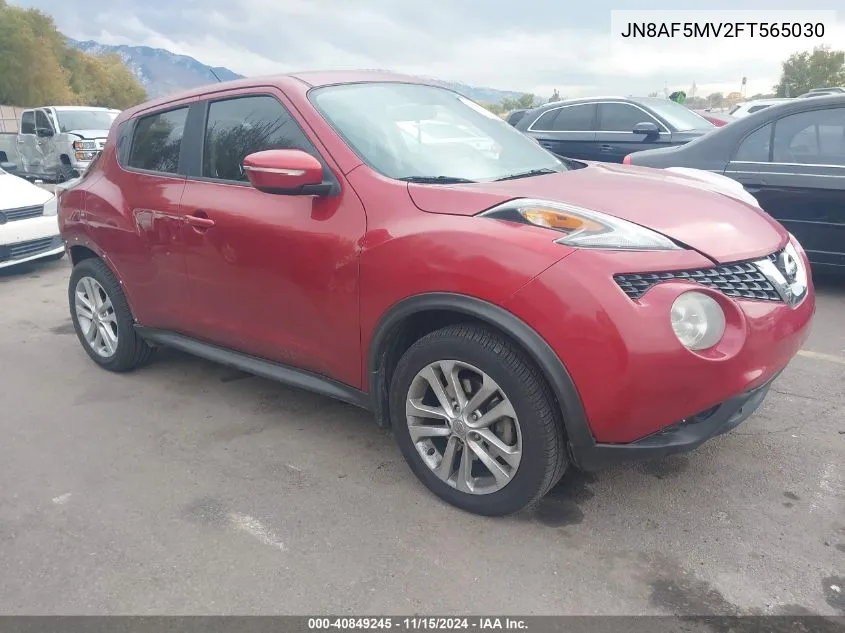 2015 Nissan Juke S VIN: JN8AF5MV2FT565030 Lot: 40849245