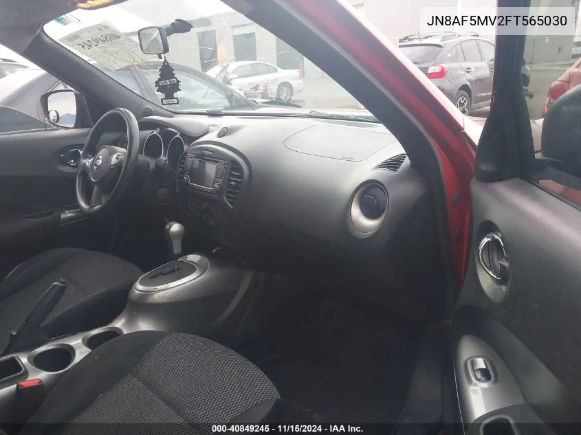 2015 Nissan Juke S VIN: JN8AF5MV2FT565030 Lot: 40849245