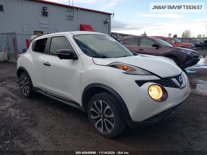 2015 Nissan Juke Nismo/S/Sl/Sv VIN: JN8AF5MV8FT553657 Lot: 40849996