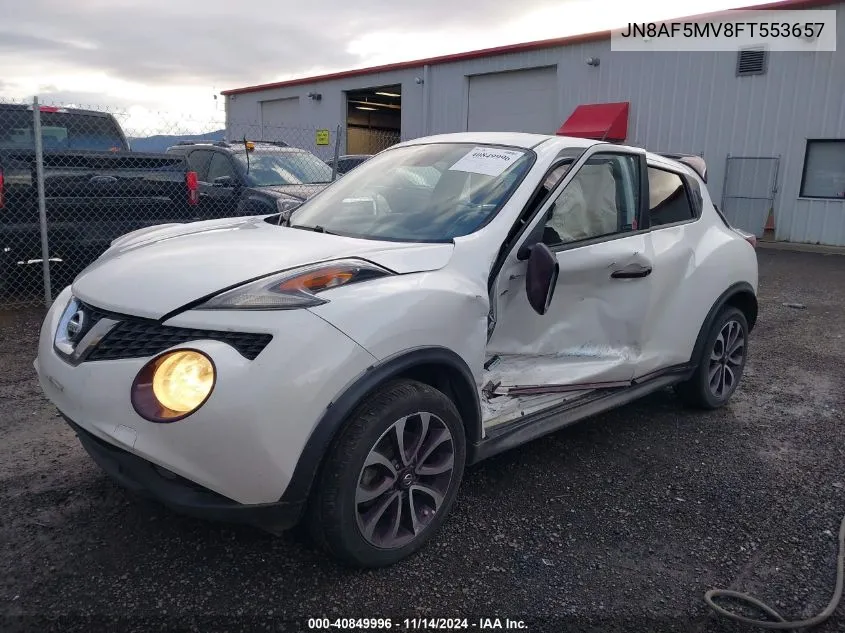 2015 Nissan Juke Nismo/S/Sl/Sv VIN: JN8AF5MV8FT553657 Lot: 40849996