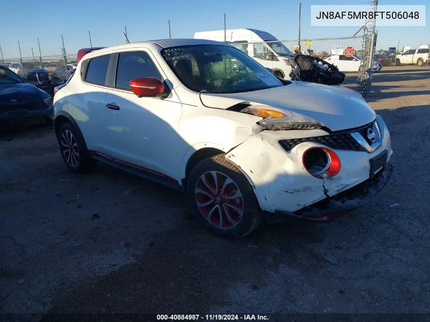 2015 Nissan Juke Sv VIN: JN8AF5MR8FT506048 Lot: 40884987