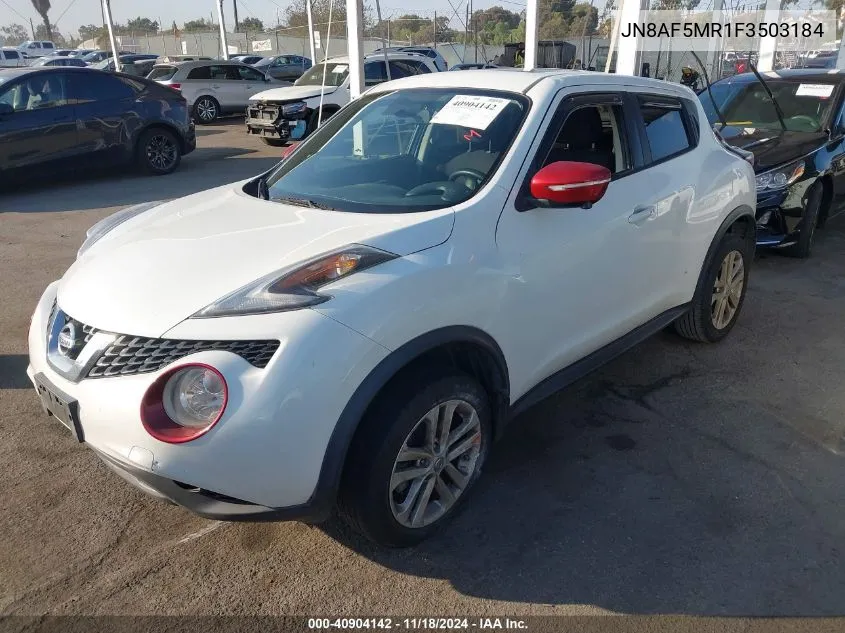 2015 Nissan Juke Nismo/S/Sl/Sv VIN: JN8AF5MR1F3503184 Lot: 40904142