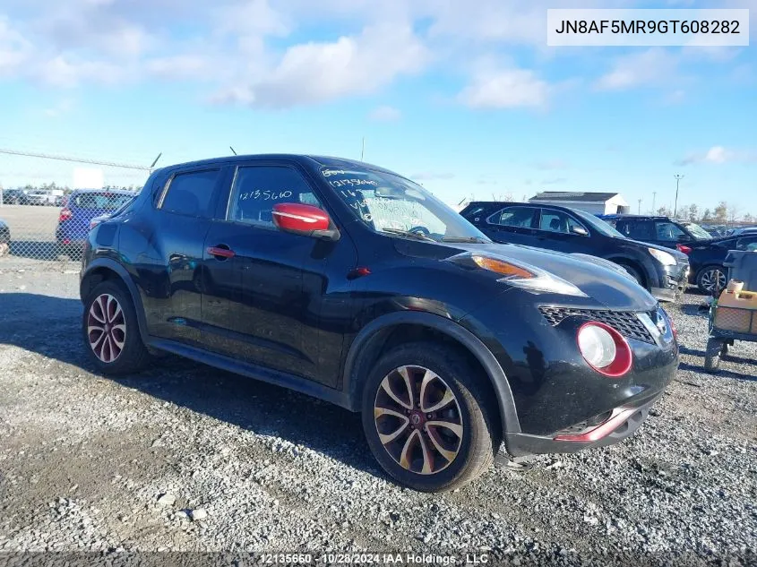 2016 Nissan Juke Nismo Rs VIN: JN8AF5MR9GT608282 Lot: 12135660