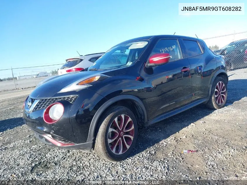 2016 Nissan Juke Nismo Rs VIN: JN8AF5MR9GT608282 Lot: 12135660