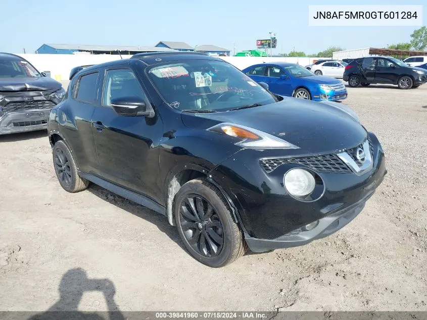 2016 Nissan Juke Sl VIN: JN8AF5MR0GT601284 Lot: 39841960