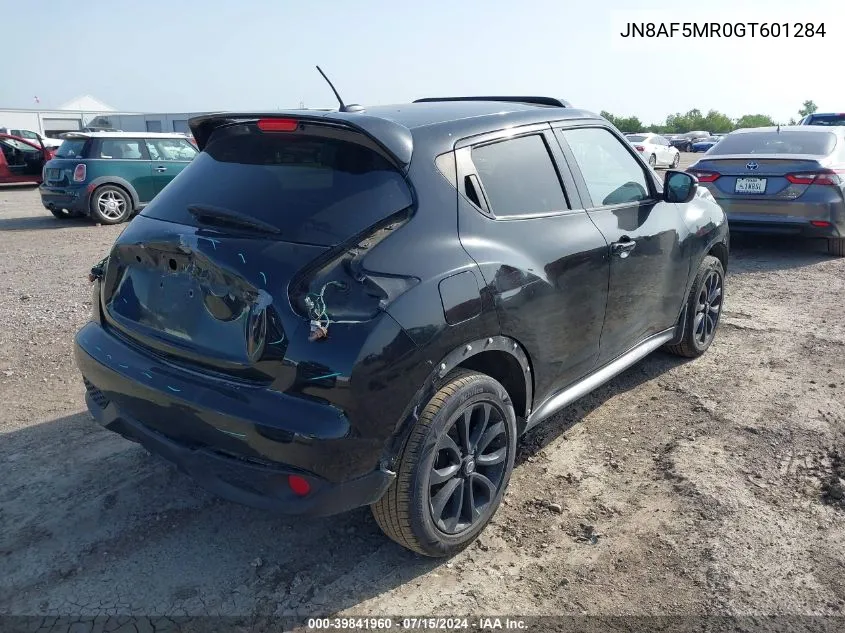 2016 Nissan Juke Sl VIN: JN8AF5MR0GT601284 Lot: 39841960