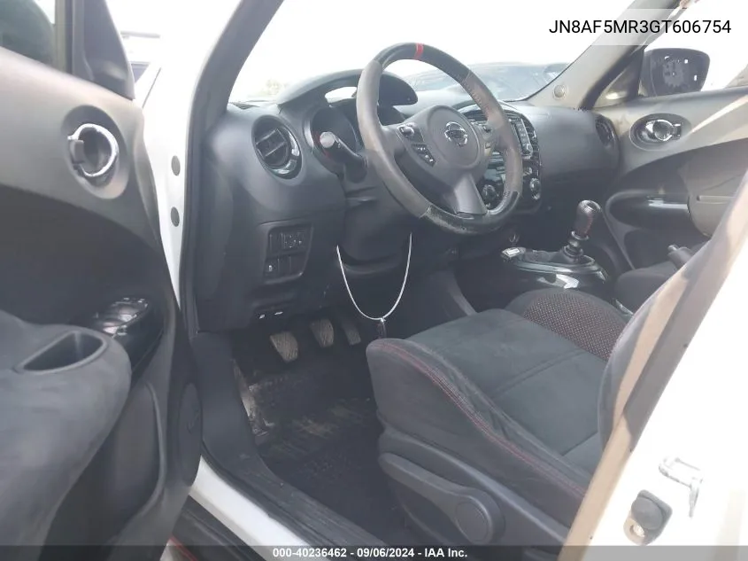 JN8AF5MR3GT606754 2016 Nissan Juke Nismo