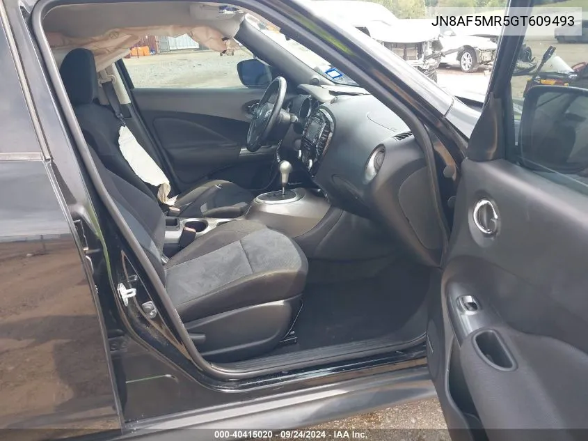 JN8AF5MR5GT609493 2016 Nissan Juke S/Sv/Sl/Nismo