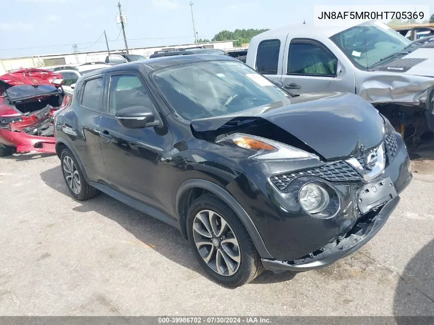 2017 Nissan Juke Sv VIN: JN8AF5MR0HT705369 Lot: 39986702