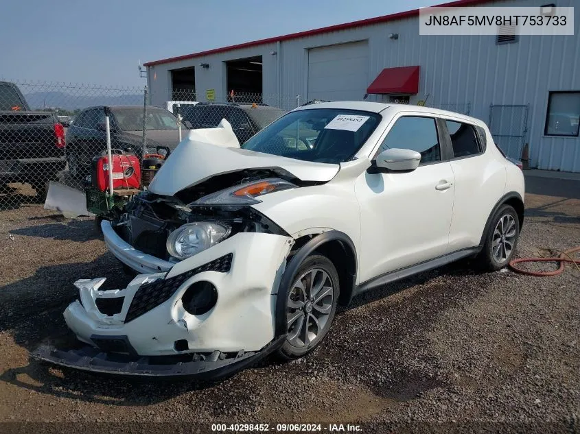 JN8AF5MV8HT753733 2017 Nissan Juke Sv