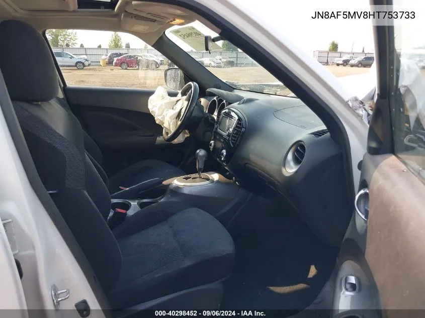 JN8AF5MV8HT753733 2017 Nissan Juke Sv