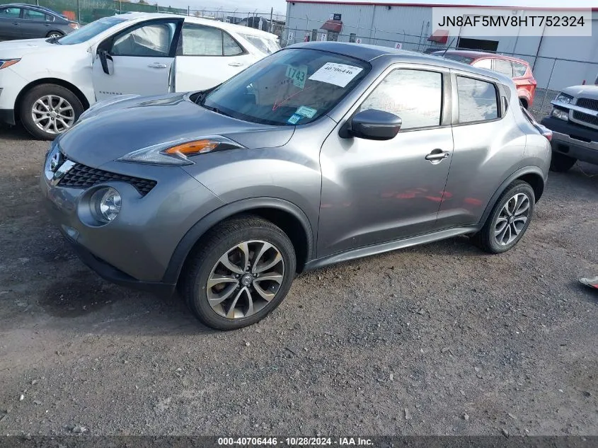 JN8AF5MV8HT752324 2017 Nissan Juke Sv