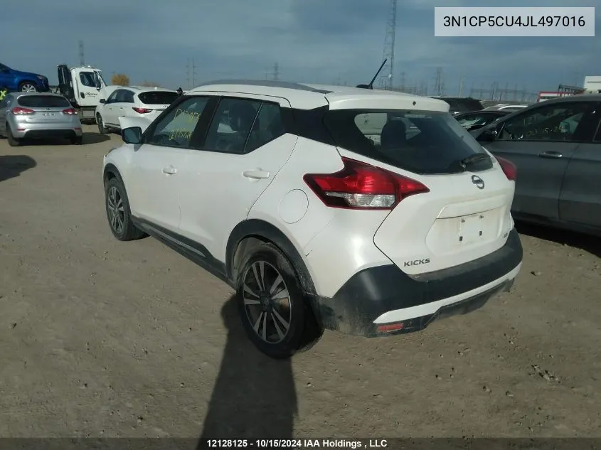 3N1CP5CU4JL497016 2018 Nissan Kicks