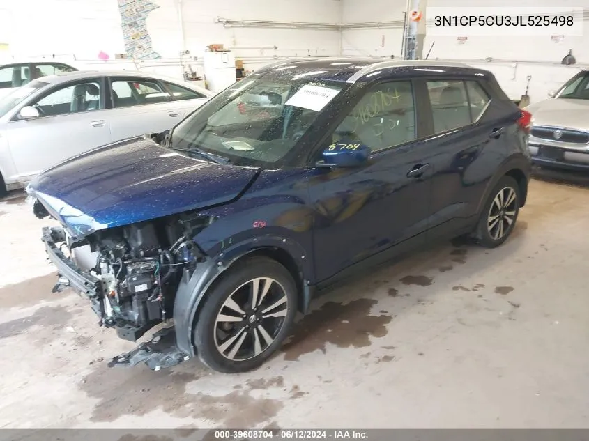 3N1CP5CU3JL525498 2018 Nissan Kicks Sv