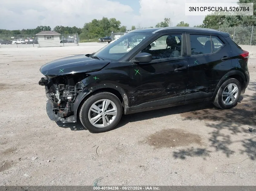 2018 Nissan Kicks S VIN: 3N1CP5CU9JL526784 Lot: 40194236