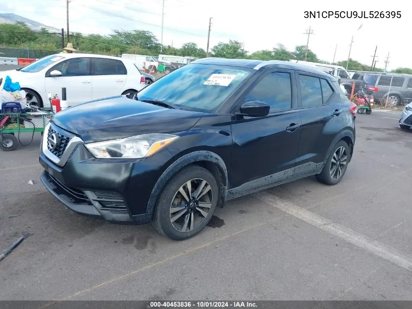 2018 Nissan Kicks Sv VIN: 3N1CP5CU9JL526395 Lot: 40453836