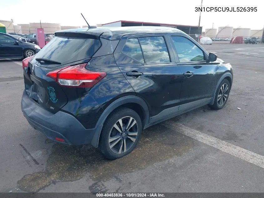 2018 Nissan Kicks Sv VIN: 3N1CP5CU9JL526395 Lot: 40453836